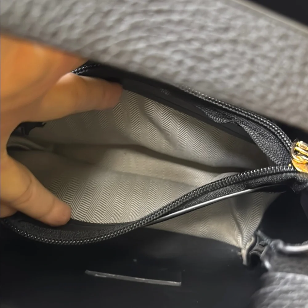 Kate Spade Black Pebbled Leather Shoulder‎ Bag (Missing “York”)